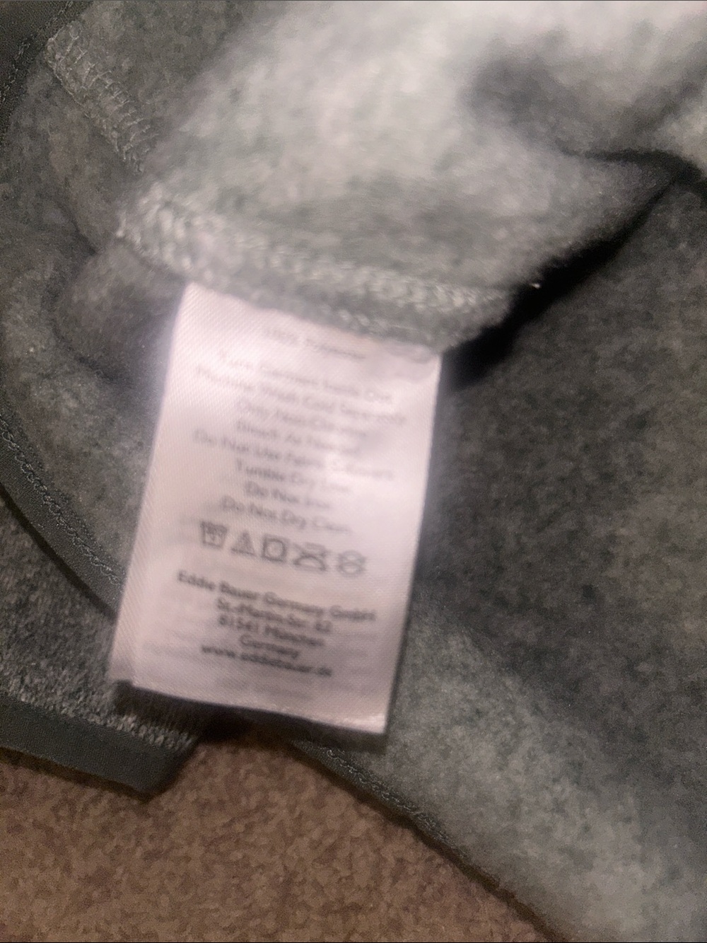 Eddie Bauer 1/4 button pullover - Picture 5 of 7
